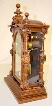 Welch Patti V.P. Rosewood Shelf Clock