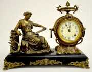 New Haven “Clotho” Icon Statue Clock