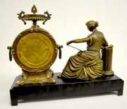 New Haven “Clotho” Icon Statue Clock