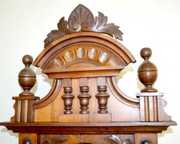 Ornate German Free Swinger Wall Clock