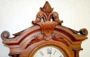 E.N. Welch No. 30 Walnut Wall Clock