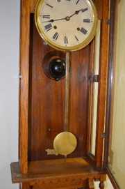 Oak Russell & Jones Wall Clock