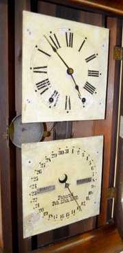 Seth Thomas Double Dial T&S Clock