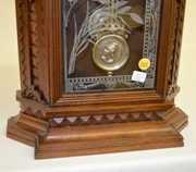 Waterbury Walnut “Cranville” Shelf Clock