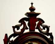 George B. Owen Ornate Carved Parlor Clock