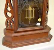 George B. Owen Ornate Carved Parlor Clock