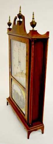 Eli Terry Pillar & Scroll Clock w/Wood Works