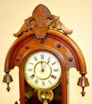 New Haven Walnut “Erbe” Parlor Clock