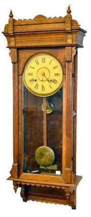 Russell & Jones Walnut Wall Clock