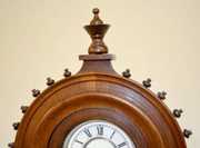 Gilbert Oak “Crown” Kitchen Clock