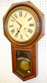 Ansonia Long Drop School Clock