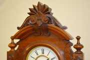 Walnut Parlor Shelf Clock