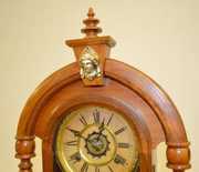 Waterbury Oak “Parisian” Parlor Clock