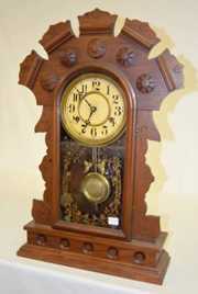 New Haven Walnut Kitchen Clock