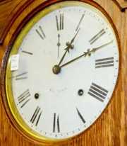 Seth Thomas “Umbria” Oak Wall Clock