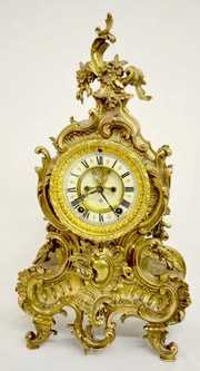 Ansonia “Majestic” Ornate Shelf Clock