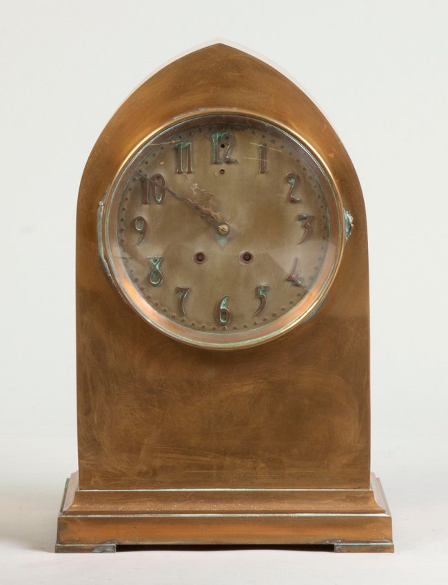 Seth Thomas Brass Shelf Clock