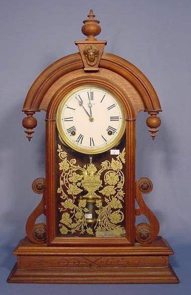 E. N. Welch “Parisian” Walnut Shelf Clock Price Guide