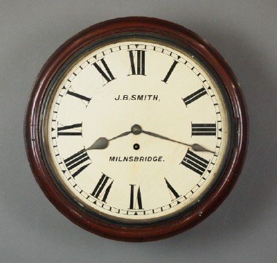 English Fusee Gallery clock