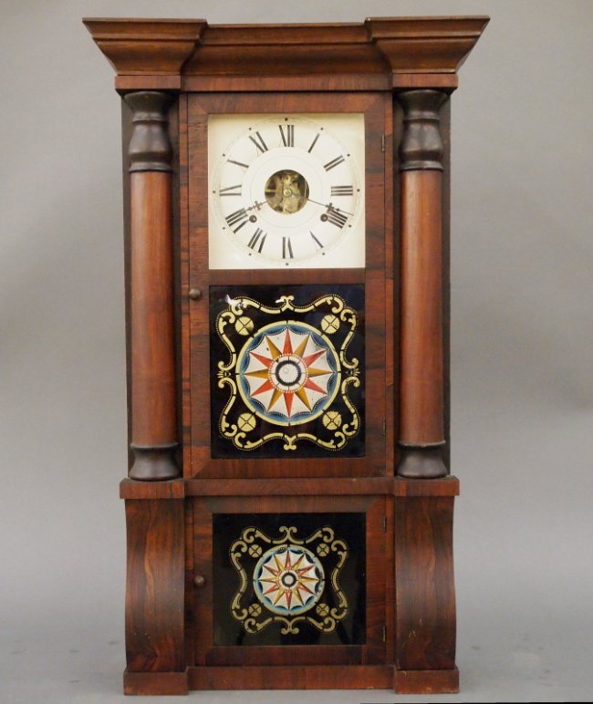 Seth Thomas Column & Cornice shelf clock
