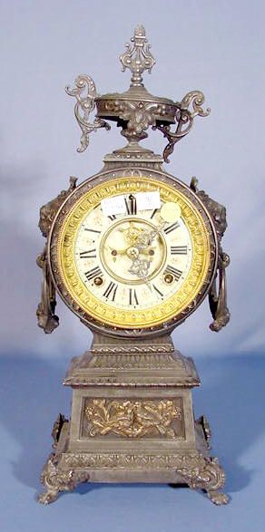 Ansonia Iron Case “Topeka” Parlor Clock