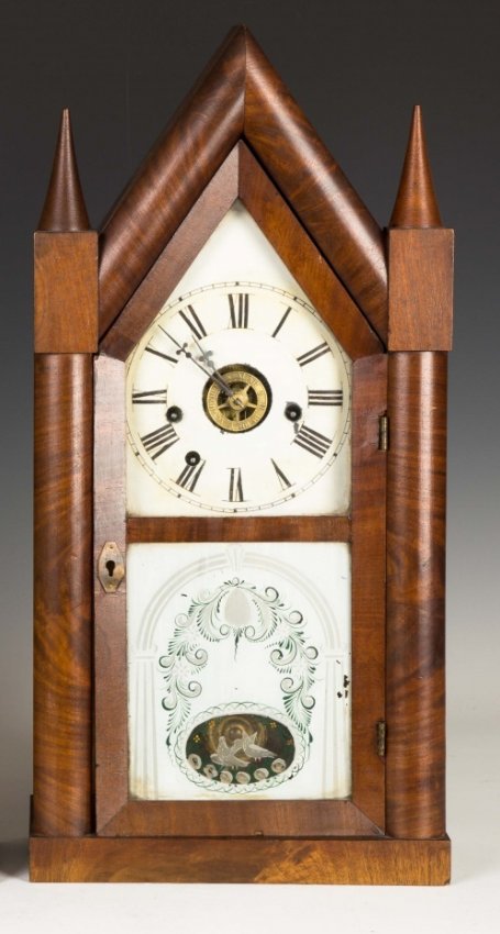 Brewster & Ingraham Steeple Shelf Clock