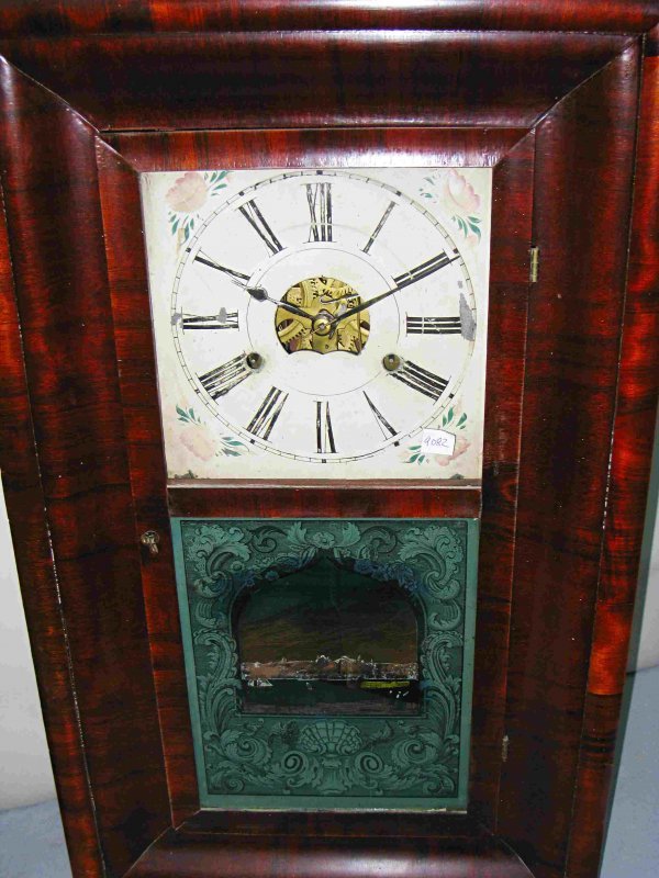 An ogee shelf clock of Albany, New York interest