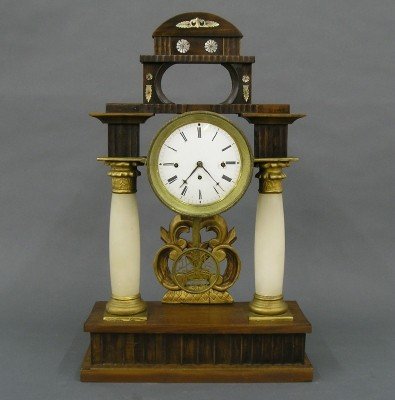 Viennese Portico Clock