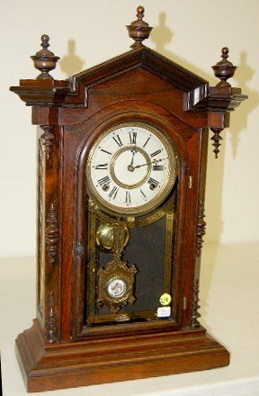 Walnut Welch “Lucca V.P.” Parlor Clock