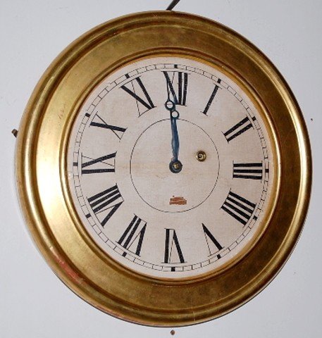 Antique Brewster & Ingraham Gallery Clock