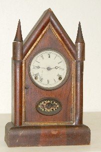 Antique Gilbert Steeple Shelf Clock