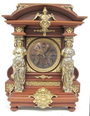 Antique Ansonia “Senator” Mahogany Clock