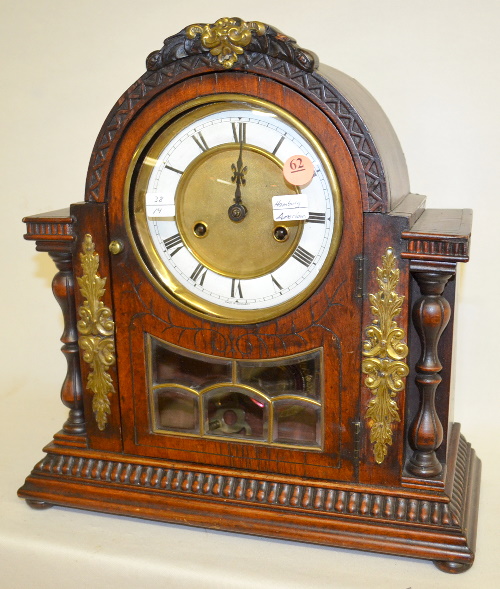 Antique Hamburg American Shelf Clock