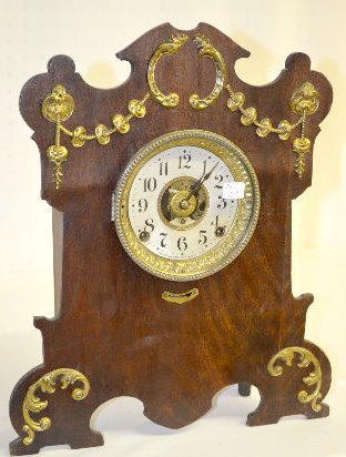 Seth Thomas Wood Shelf Alarm Clock