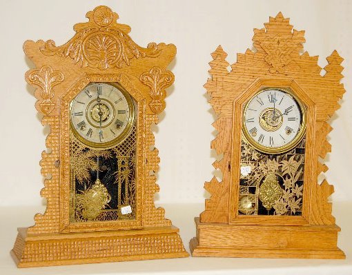 Ingraham  & Oak Kitchen Clocks