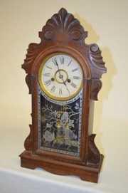 Ansonia “Equal” Walnut Mantel Clock