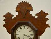 Ingraham “Rose” Walnut Kitchen Clock