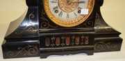 Ansonia “Naples” Enameled Iron Case Clock