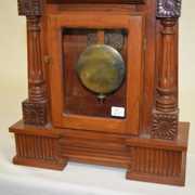 Gilbert “Mitra” Cherry Case Shelf Clock