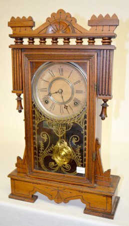 Gilbert “Spokane” Walnut Case Shelf Clock