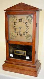 Ingraham Mahogany Shelf Clock