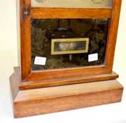 Ingraham Mahogany Shelf Clock