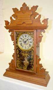 Walnut Kitchen Clock “Begum”