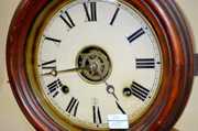 Ingraham “Grecian” Shelf Clock w/Alarm