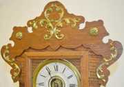 Seth Thomas Metals Series No. 1117 Oak Clock