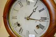 Rare! E.N. Welch “Grecian” 8 Day Shelf Clock