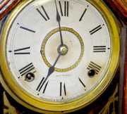 Seth Thomas Metal Series No. 1116 Oak Case Clock