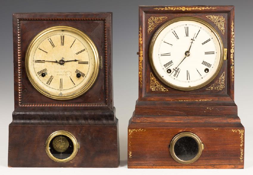 Two Cottage Clocks