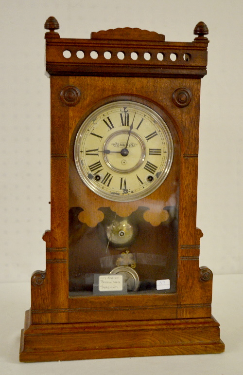 Antique Seth Thomas Oak City Series “Boston” Shelf Clock