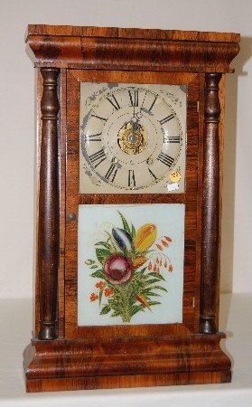 Seth Thomas 30 Hour Rosewood Shelf Clock